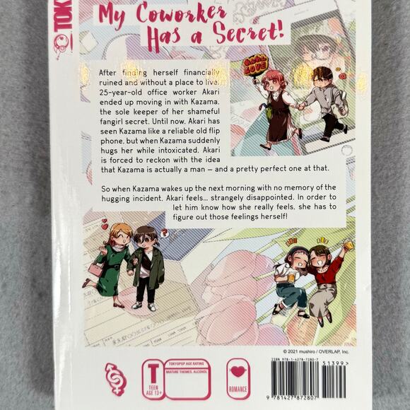My Coworker Has a Secret Manga Lot Books Vol 1 & 2 English - Picture 5 of 8